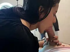 she lets me fuck her horny pussy at home