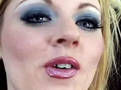 Blonde Mature Woman with Big Tits Receives Cum in Mouth After Anal Sex