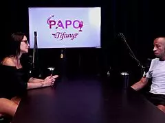 Will The Mulata Suck The Black Guy's Big Dick On Sheer Red?