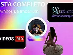 vaza video da novinha magrinha de vestidinho levando leite na boca