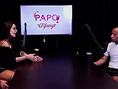 Will The Mulata Suck The Black Guy's Big Dick On Sheer Red?