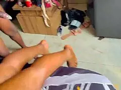 I got fucked by the landlord with my step-sister to pay rent