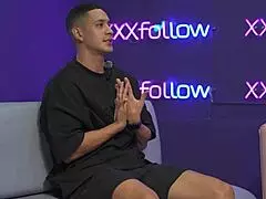 Hot Latina Milf Interview Turns Wild Threesome With Kissing And Fucking