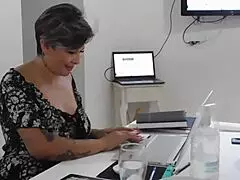 The woman calls a friend to pick her up before her husband arrives.