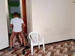 Latina landlord flaunts huge ass for free anal before husband catches