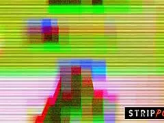 Busty blonde milf explodes desires