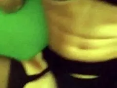 Blonde teacher in stockings