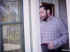 step mom punishes blonde teen 18+ with whipping and bondage in kinky session