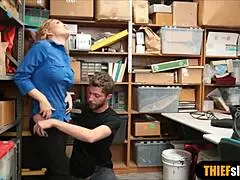 Busty MILF LP officer orders thief to satisfy her. With intense oral action!