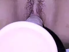 my coworker helped me use the dildo to make me cum fast