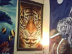 Behind the scenes of porn shoot first timer natural big breast bombshell feels the italian pound machine