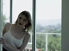 Beautiful big tit blonde lesbian milf seduces teen 18+ and treats her well - Capri Cavanni Melody Marks.