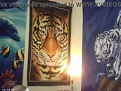 Behind the scenes of porn shoot first timer natural big breast bombshell feels the italian pound machine