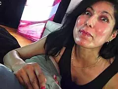 amateur milf tries analingus for the first time in casting