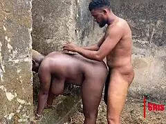 Big bro fucks village girl outdoor