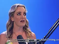 charlie forde chats in interview then masturbates alone