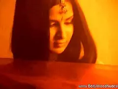 Does she dance naked sometimes?