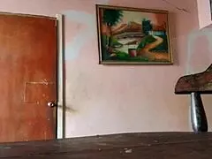 The dark Latina with a huge ass seduces her stepfather in a forbidden encounter at home