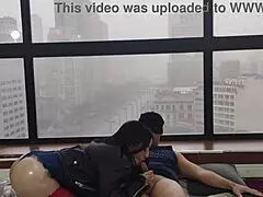 Slut Fucking In Window Publicly