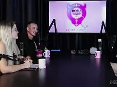 mary red queen compilation in bora cast with bruna carlos on sheer red