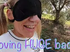 quick handjob on beach with cumshot