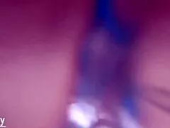 BBW MILF wets her panties on toilet cam.