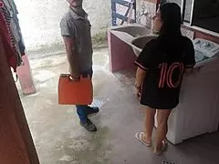 Housewife Pays Technician with Her Ass While Husband's Away – Is It Worth It?