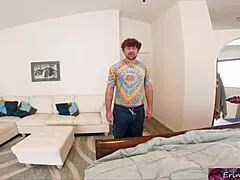 wife films her stepson fucking her ass so she can give the vid to her cheating husband