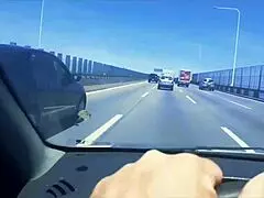 Hey, that app driver ride turned into a wild blowjob session on the beach! 😏