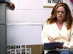 big dicking mature in red lingerie!