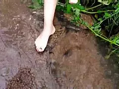 I Stood In Doggystyle Position And Lifted My Dress To Reveal No Panties Underneath.