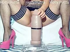 Huge dildo toy for big pussy