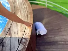 I Meet Young Guy At Hotel Pool And Take Him To Room For Rough Fucking