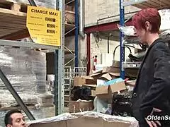 Ginger French Lady Anal Fucked In Two Spots?