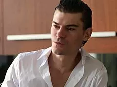 Busty step mom Josephine tempts her stepson into fucking her juicy pussy in the bedroom