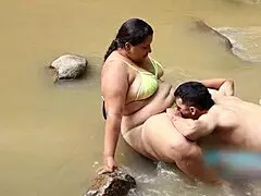 Sexo En El Rio Con Mi Hijastro