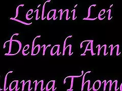 The girls have fun – what are they licking?