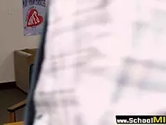 Busty Stepmother Helps Stepson Avoid Expulsion