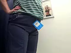 Chubby Milf Pawg Teases in White Panties, Trying Tight Leggings While Camera Watches Close-Up