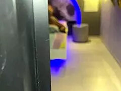 Horny stepmother with big ass rides pillow to orgasm