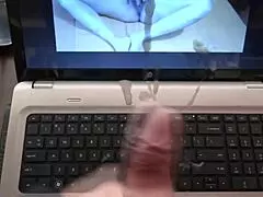 i love how my husbands friends cum all over my body and face with full cumshots, covering my big tits and pussy