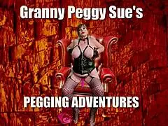 Granny Peggy Sue Gilf Pegging And Missionary Fucks & Orgasms, So Intense!