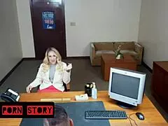 Principal Fucking Step Mom In Patent Teacher Meeting