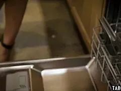 Dirty stepdaughter mimics her big tits mature mom in threesome