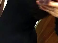 Angel Lima In Public Bathroom Two