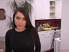 stepmom popped my cherry - meana wolf, that asian brunette taboo moment