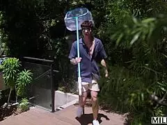 Milfy Busty Blonde Milf Laura Bentley Cant Resist Pool Boys Thick Cock