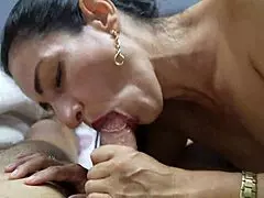 Suzy Devours Her Stepson's Delicious Cock Part 1