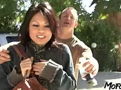 mofozo com - real amateur homemade video with a busty waitress