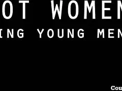 3 horny milfs and 1 guy have huge orgy